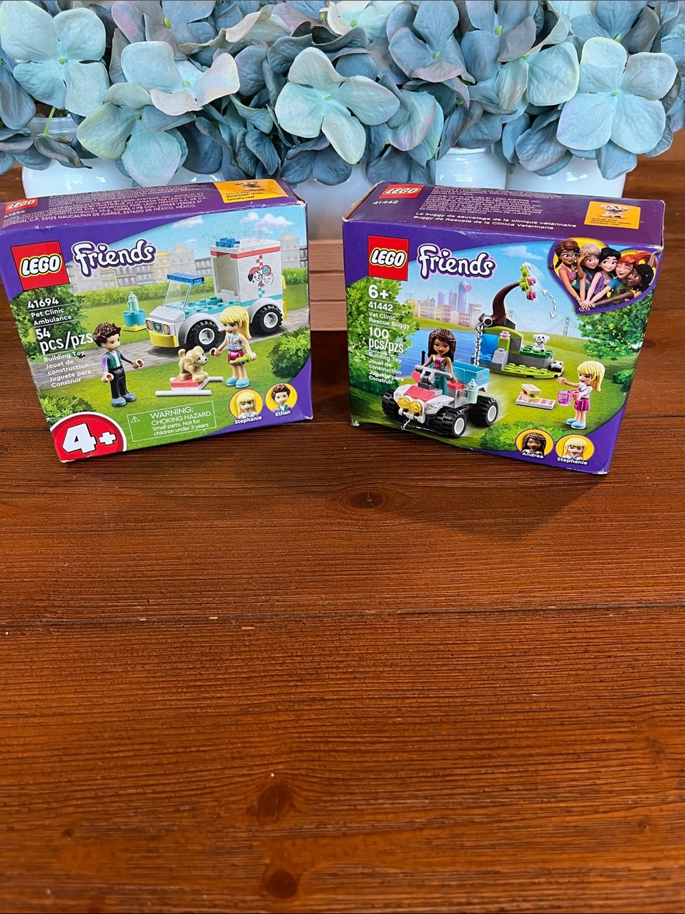 NWT Lego Friends Sets: Pet Clinic Ambulance & Vet Clinic Rescue Buggy (set of 2)